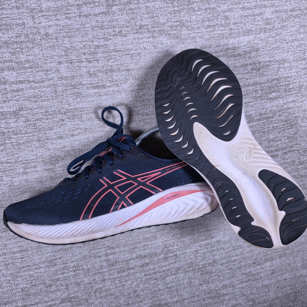 ASICS Gel-Excite 10 Women 8 Navy Pink 1012B418 Running Shoes